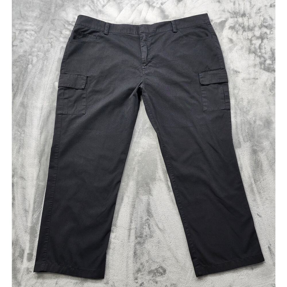 Tesla Pants Mens 46 Black Cargo Cotton‎ Comfort Utility Workwear Casual Outdoors